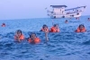 เรือนำเที่ยวขนาดใหญ่ระยอง อาหารทะเลปิ้งย่าง ดำน้ำ ดูเต่าเกาะมัน คาราโอเกะบนเรือwww.chokhirun.com  